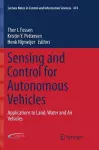 Sensing and Control for Autonomous Vehicles cover