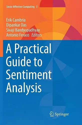 A Practical Guide to Sentiment Analysis cover