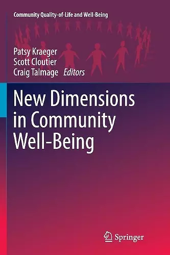 New Dimensions in Community Well-Being cover