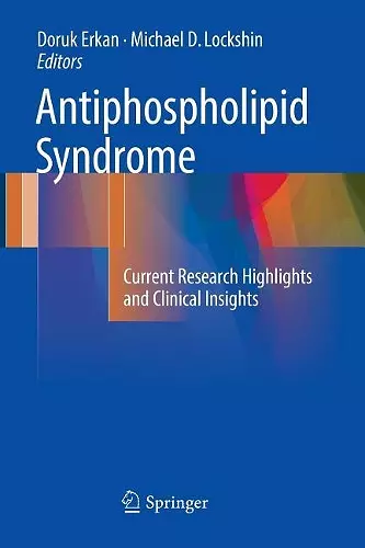 Antiphospholipid Syndrome cover