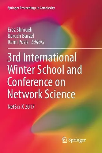 3rd International Winter School and Conference on Network Science cover