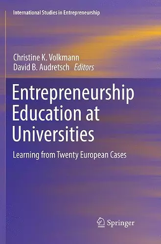 Entrepreneurship Education at Universities cover