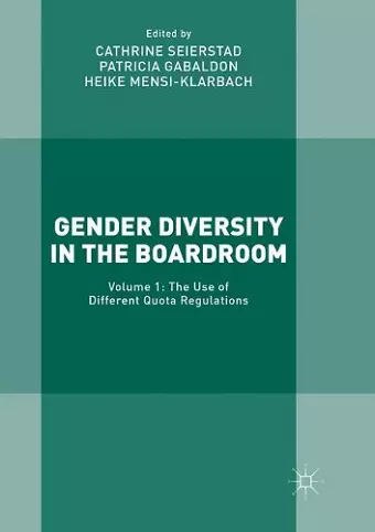 Gender Diversity in the Boardroom cover