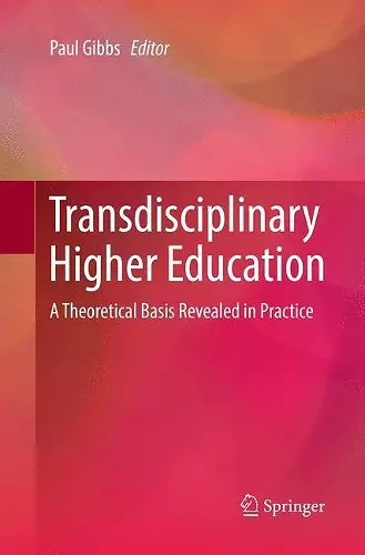 Transdisciplinary Higher Education cover
