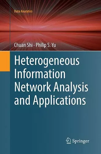 Heterogeneous Information Network Analysis and Applications cover