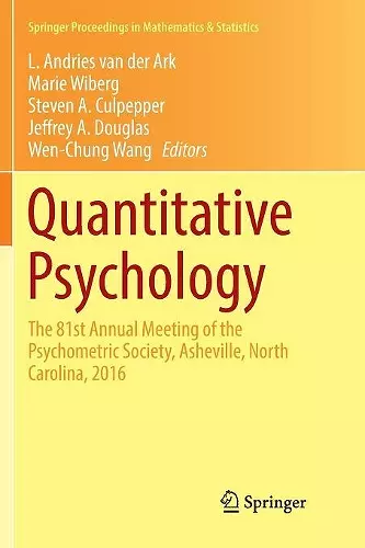 Quantitative Psychology cover