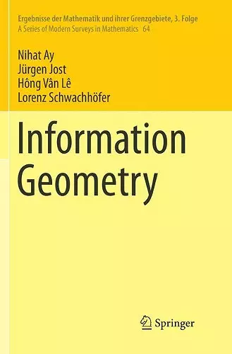 Information Geometry cover