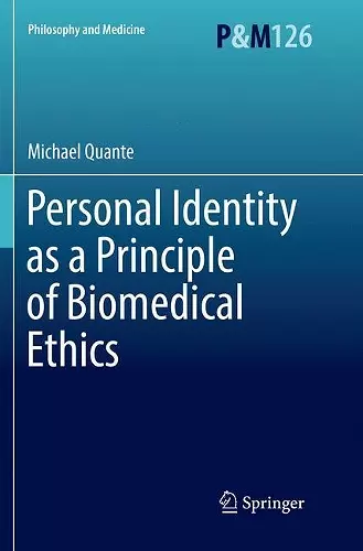 Personal Identity as a Principle of Biomedical Ethics cover