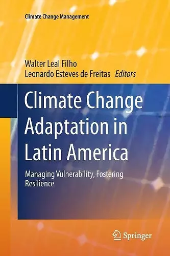 Climate Change Adaptation in Latin America cover
