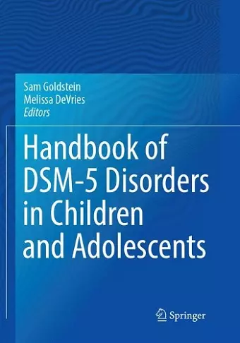 Handbook of DSM-5 Disorders in Children and Adolescents cover