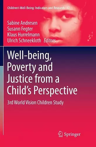 Well-being, Poverty and Justice from a Child’s Perspective cover