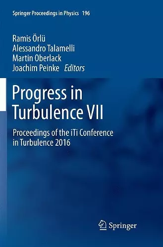 Progress in Turbulence VII cover