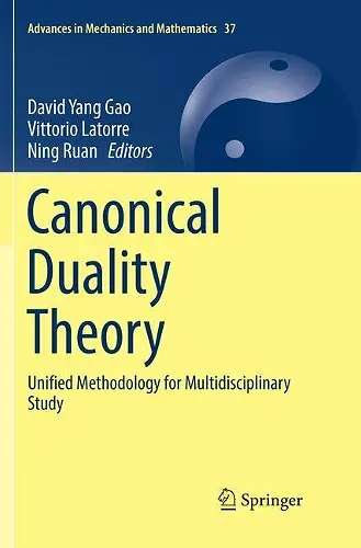 Canonical Duality Theory cover