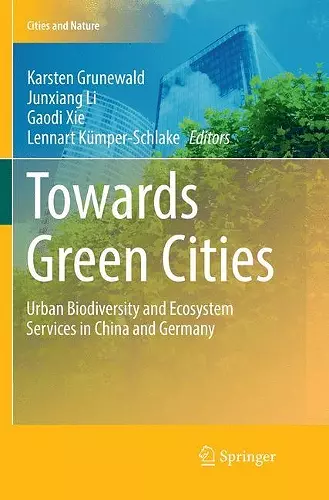 Towards Green Cities cover