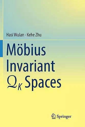 Mobius Invariant QK Spaces cover