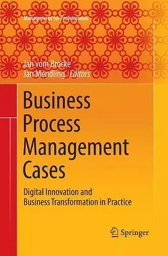 Business Process Management Cases cover