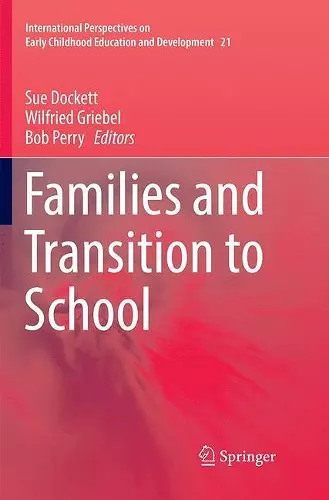 Families and Transition to School cover