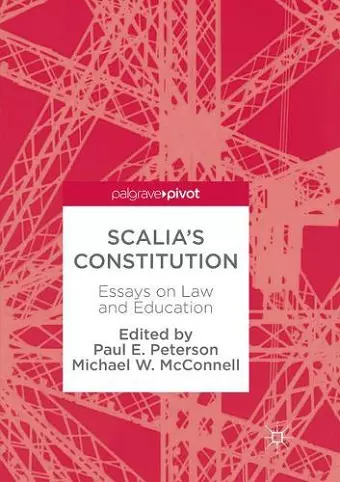 Scalia’s Constitution cover