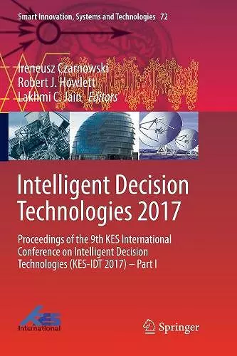 Intelligent Decision Technologies 2017 cover