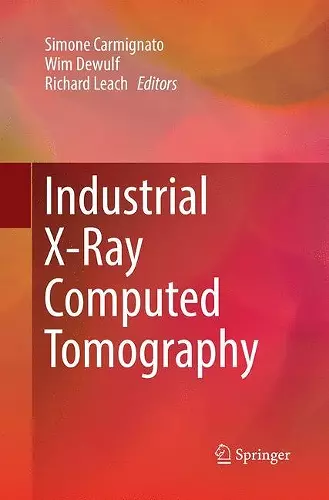 Industrial X-Ray Computed Tomography cover