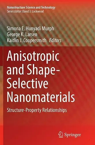 Anisotropic and Shape-Selective Nanomaterials cover