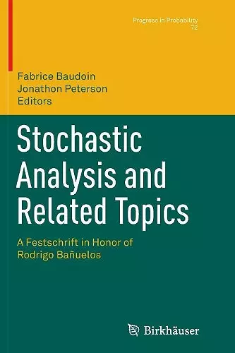 Stochastic Analysis and Related Topics cover