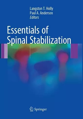 Essentials of Spinal Stabilization cover