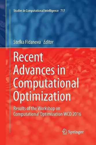 Recent Advances in Computational Optimization cover