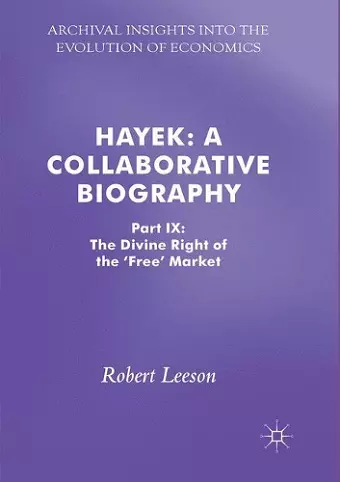 Hayek: A Collaborative Biography cover
