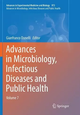 Advances in Microbiology, Infectious Diseases and Public Health cover