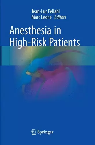 Anesthesia in High-Risk Patients cover