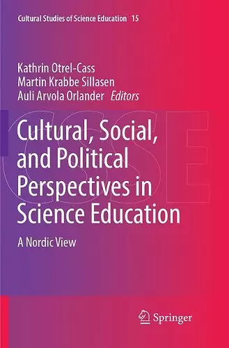 Cultural, Social, and Political Perspectives in Science Education cover