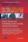 Citizen, Territory and Technologies: Smart Learning Contexts and Practices cover