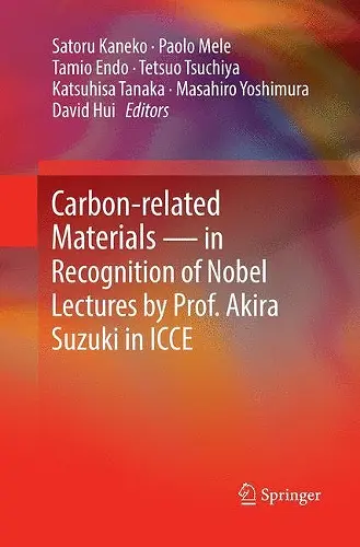 Carbon-related Materials in Recognition of Nobel Lectures by Prof. Akira Suzuki in ICCE cover