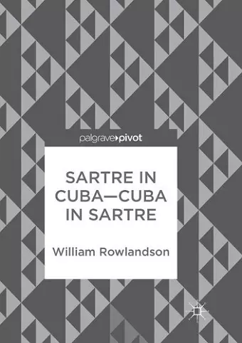 Sartre in Cuba–Cuba in Sartre cover