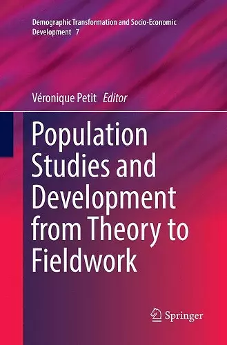 Population Studies and Development from Theory to Fieldwork cover