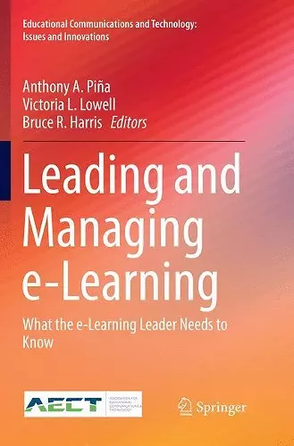 Leading and Managing e-Learning cover