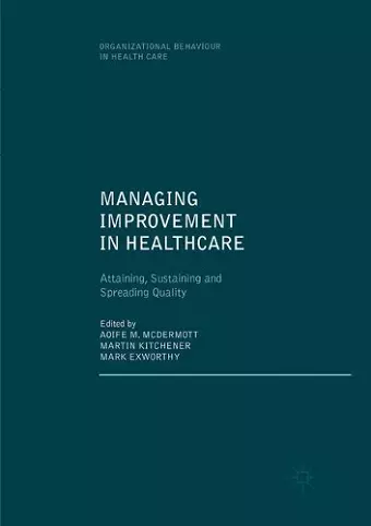 Managing Improvement in Healthcare cover