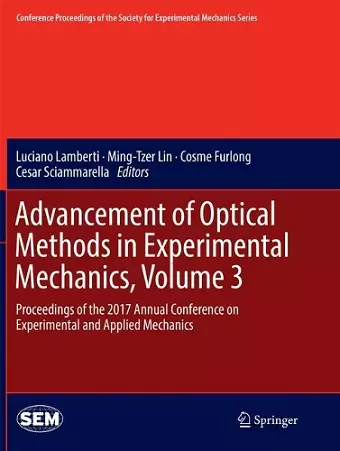 Advancement of Optical Methods in Experimental Mechanics, Volume 3 cover