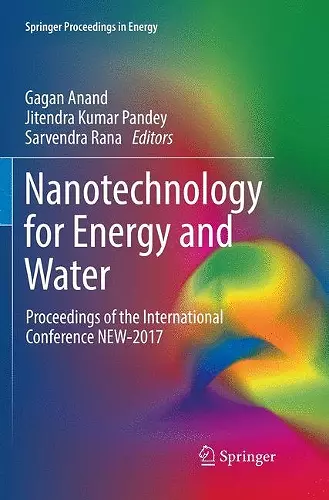Nanotechnology for Energy and Water cover