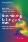 Nanotechnology for Energy and Water cover