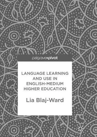 Language Learning and Use in English-Medium Higher Education cover