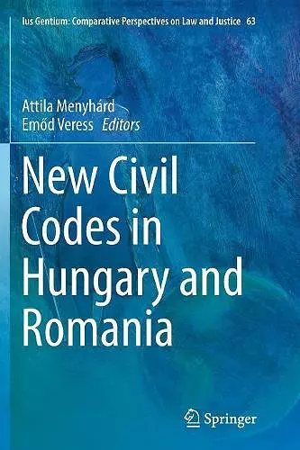 New Civil Codes in Hungary and Romania cover