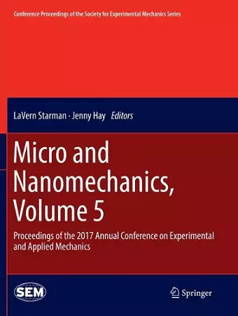 Micro and Nanomechanics, Volume 5 cover