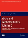 Micro and Nanomechanics, Volume 5 cover