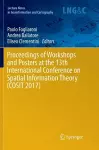 Proceedings of Workshops and Posters at the 13th International Conference on Spatial Information Theory (COSIT 2017) cover