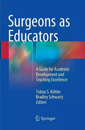 Surgeons as Educators cover