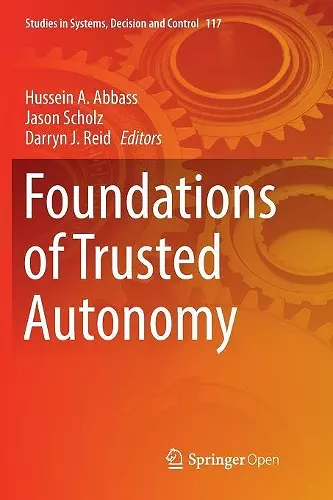 Foundations of Trusted Autonomy cover