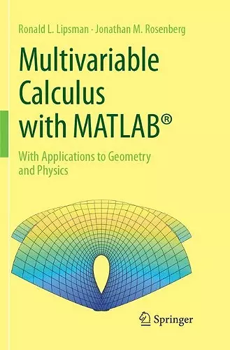 Multivariable Calculus with MATLAB® cover