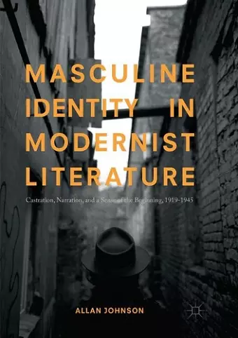 Masculine Identity in Modernist Literature cover
